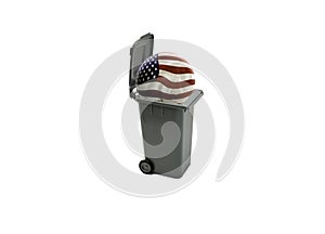 Democracy Failing:America in Garbage