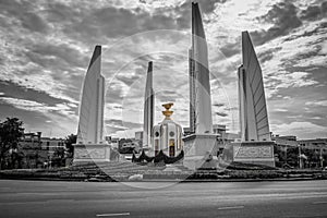 Democracy Monument of Bangkok, Thailand.