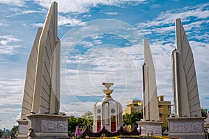 Democracy Monument of Bangkok, Thailand.