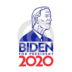 Democrat Joe Biden for President 2020 American Election Retro