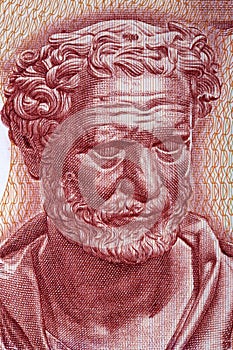 Democritus, a portrait