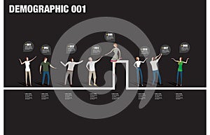 Demographic infographic