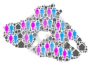 Demographics Greek Lesbos Island Map