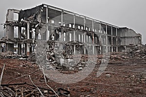 Demolished buidling photo