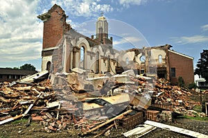 Demolished Church photo