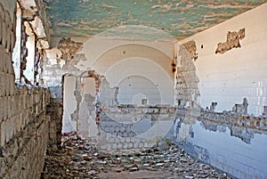 Demolished room