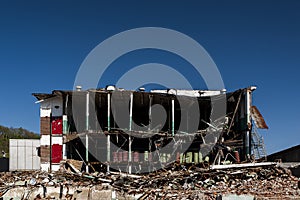 Demolition - Abandoned Textile Mill