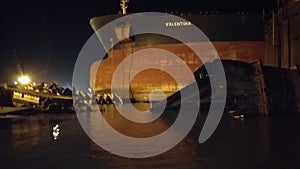 Final voyage / sail vlcc biggest vship