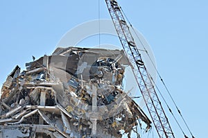 Demolition of building 2