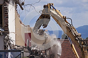 Demolition of building