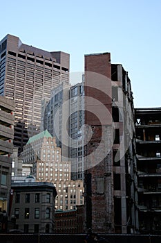 Demolition of Buildings in Boston