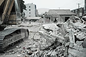 Demolition of buildings in urban environments