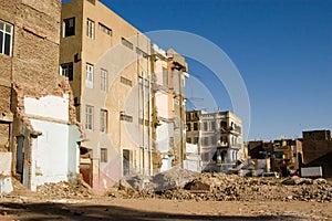 Demolition, Luxor, Egypt