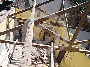 Demolition old house