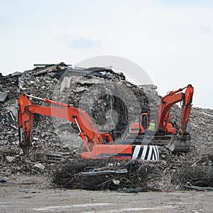 Demolition site