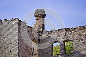 Demolition of the storage building of the Boellberger Muehle photo