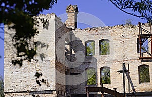 Demolition of the storage building of the Boellberger MÃ¼hle