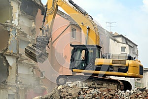Demolition work photo