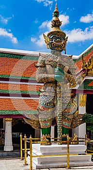 Demon Guard of Wat Phra kaew Grand Palace