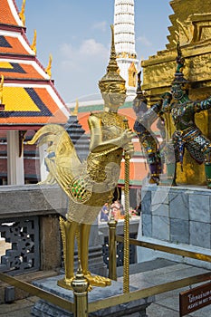 Demon guardian in Wat Phra Kaeo
