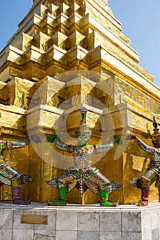 Demon guardian in Wat Phra Kaeo