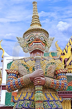 Demon Guardian at Wat Phra Kaew