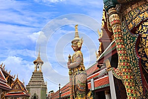 Demon Guardian at Wat Phra Kaew