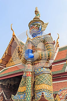 Demon Guardian at Wat Phra Kaew