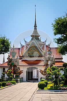 Demon Guardian at Wat Phra Kaew Grand Palace