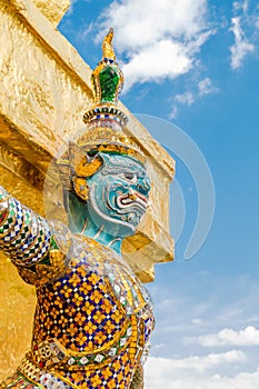 Demon Guardian Wat Phra Kaew Grand Palace Bangkok