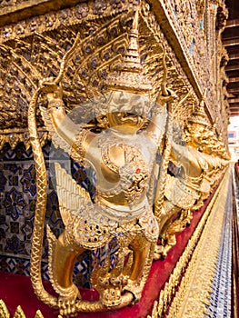 Demon Guardian in Wat Phra Kaew Grand Palace of Thailand