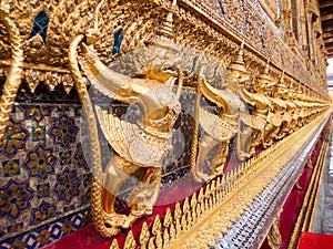 Demon Guardian in Wat Phra Kaew Grand Palace of Thailand