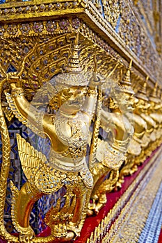Demon in the temple bangkok asia