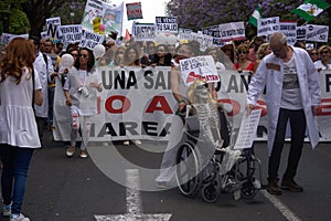 Demonstration in behalf of the Public Health Service 57