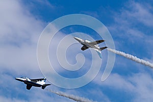 Demonstration Flights of Blue Impulse