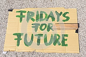 Demonstration Fridays for Future, Vienna, Austria