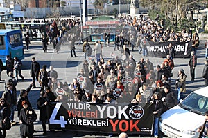 Demonstration on Journalist assasination