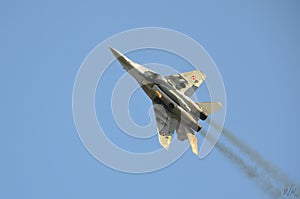 Demonstration perfomance MIG29 on Poznan Air Show photo