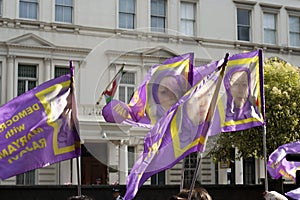Demonstration for rajavi