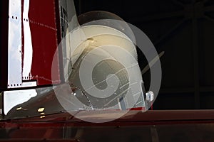 DEMONSTRATION VERSION OF A PILATUS PC-7 FROM THE BACK