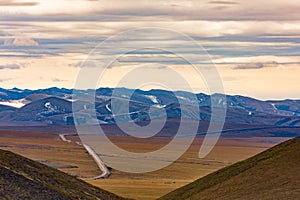 Dempster Highway Richardson Mountains YT Canada photo