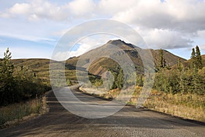 Dempster Highway in Yukon, Canada.