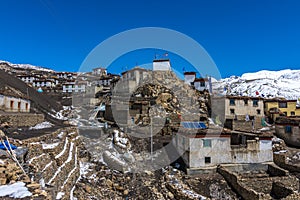 Demul Village - Landscape of Spiti Valley, Himachal Pradesh, India / The Middle Land / Cold Desert