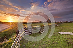 Den Hoorn on Texel island in The Netherlands