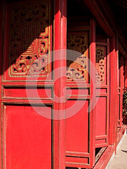 Den Ngoc Son temple in Hanoi, Vietnam