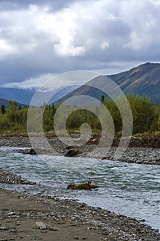 Denali National Park, George Parks Highway, Alaska Mountain range