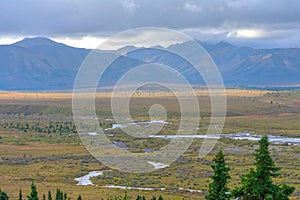 Denali National Park, George Parks Highway, Alaska Mountain range