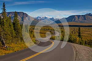 Denali National Park and Preserve highway, Tourism, Alaska, North America, United States of America, wildlife watching, hiking