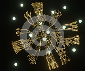 Dendrimer with drugs and nano sensor conjugated photo