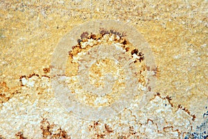 Dendrite minerals on limestone rocks of Solnhofen